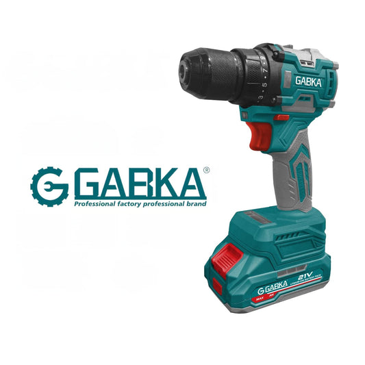 🔧 GABKA® Κρουστικό Δραπανοκατσάβιδο Μπαταρίας 21V GA88229A με 1 Μπαταρία & Φορτιστή