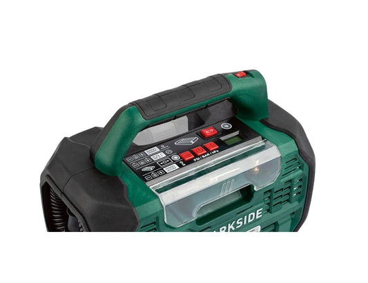 🌬 PARKSIDE®️ 20V PKA 20-Li C3 Акумулаторен въздушен компресор и помпа без акумулаторна батерия и зарядно устройство