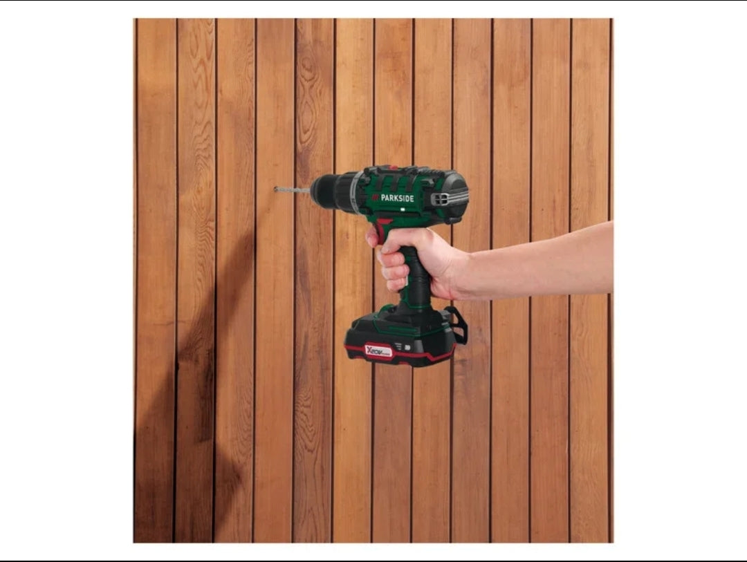 🛠 PARKSIDE® 20 V „PABS 20-Li G8“ акумулаторна бормашина/винтоверт, със зарядно за батерията и БЕЗПЛАТНИ битове и свредла!!