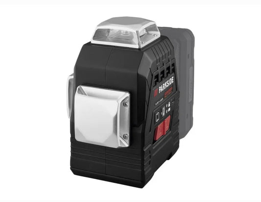 Акумулаторен лазерен нивелир PARKSIDE PERFORMANCE® 20 V кръстосан линеен лазер »PKLLP 3360 A1«, без батерия и зарядно устройство