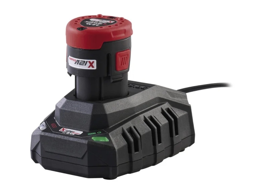 🛠 Акумулаторен винтоверт Dremel/Надръстник PARKSIDE PERFORMANCE® 12 V / 2 Ah »PPFBSA 12 A1«, с батерия и зарядно устройство