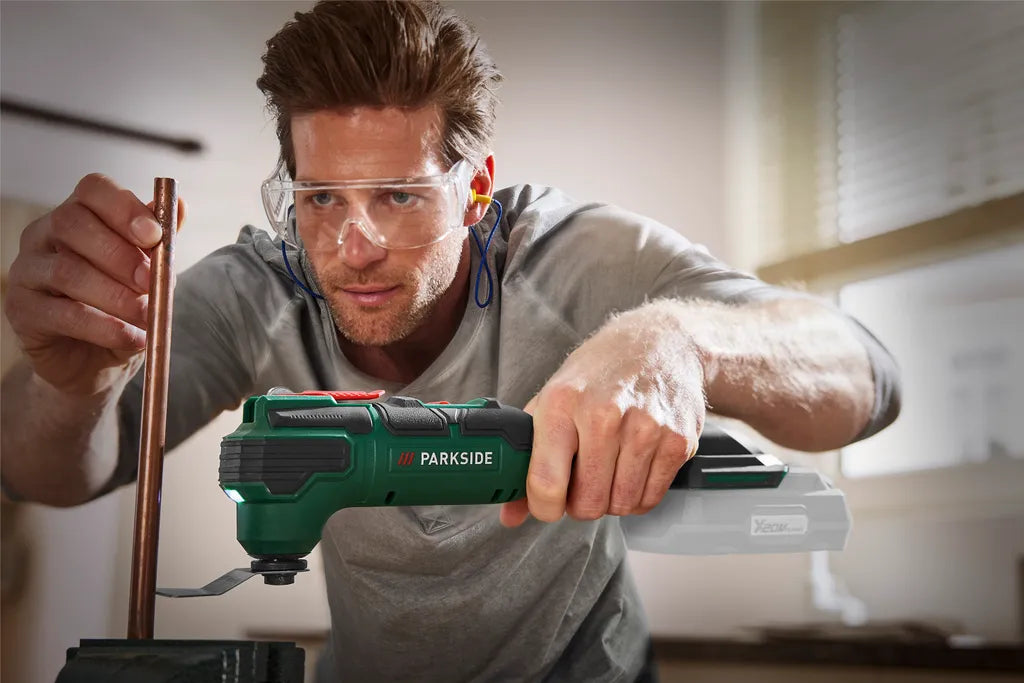 🛠 PARKSIDE® 20 V акумулаторен многофункционален инструмент »PAMFW 20 -Li C3«, без батерия и зарядно устройство