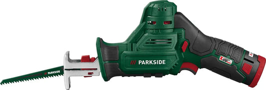PARKSIDE® 12V PAAS 12 B2 Акумулаторен трион за рязане с батерия и зарядно устройство