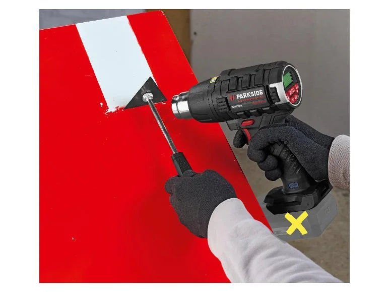 PARKSIDE PERFORMANCE® 20V термопистолет с батерия, PPHLGA 20-Li A2 (без батерия и зарядно)