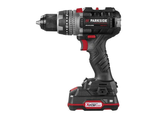 🛠 PARKSIDE PERFORMANCE® 20 V »PBSAP 20-Li A1«, комплект акумулаторни бормашини с куфар, с 2 батерии и зарядно устройство