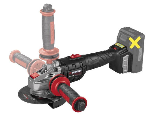 🔥 PARKSIDE PERFORMANCE® Γωνιακός Τροχός Μπαταρίας 20V PWSAP 20-Li G7 (χωρίς μπαταρία & φορτιστή)