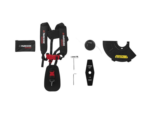 PARKSIDE PERFORMANCE® 2в1 Акумулаторна коса за храсти 40 V »PPFSA 40-Li C2«, без батерия и зарядно устройство