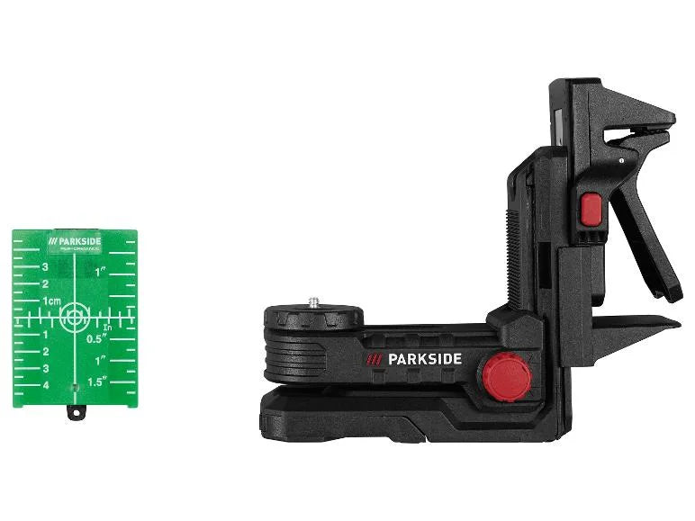 〽️ PARKSIDE PERFORMANCE® 20 V »PKLLP 3360 A1«, лазерен нивелир с кръстосани линии, захранван от батерии, с батерия и зарядно устройство