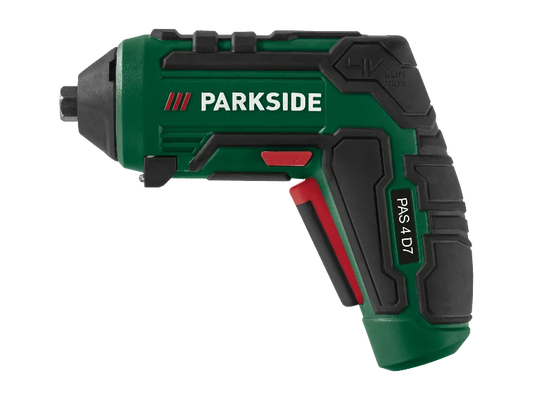 PARKSIDE® 4V акумулаторна отвертка »PAS 4 D7«, с батерия и заряден кабел