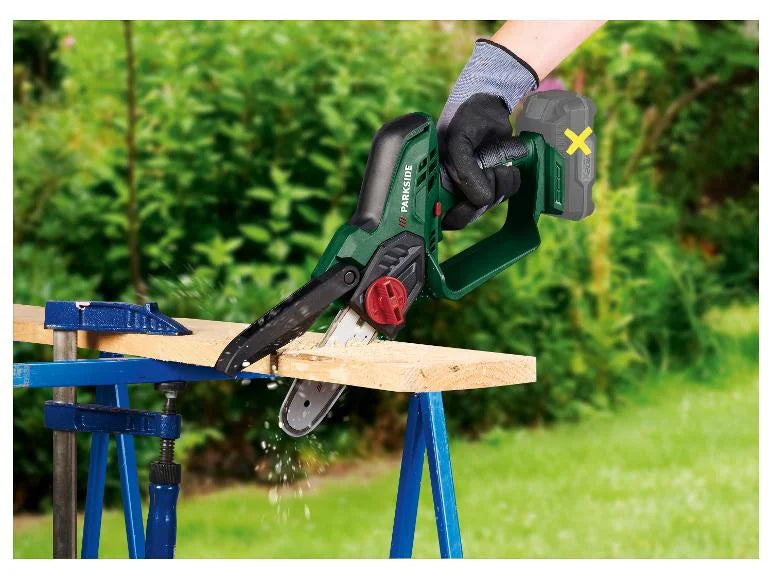 🪚 Комплект акумулаторни верижни триони PARKSIDE® 20V PAGHS 20-Li C3 без батерия и зарядно устройство