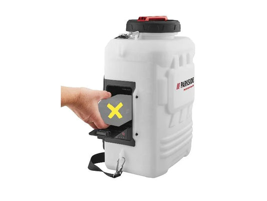 Ранчна пръскачка под налягане, PARKSIDE PERFORMANCE® 20V батерия »PRDSP 20-Li C2«, без батерия и зарядно устройство