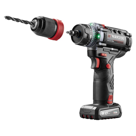 80 мили на час!!! 🛠 Комплект акумулаторни бормашини/винтоверти PARKSIDE PERFORMANCE® 12 V / 5 Ah