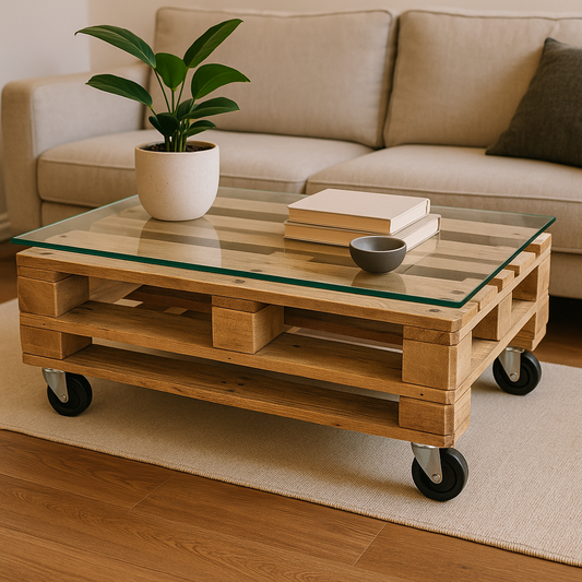 DIY: Τραπέζι από Παλέτα σε 5 Βήματα