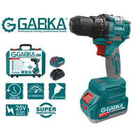 🔧 GABKA® Κρουστικό Δραπανοκατσάβιδο Μπαταρίας 25V GA88230A με 1 Μπαταρία & Φορτιστή