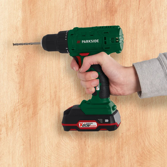 🛠 PARKSIDE® 20 V акумулаторна бормашина и винтоверт »PBSA 20-Li A1«, с батерия и зарядно устройство