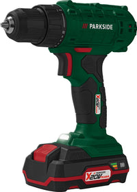 🛠 PARKSIDE® 20 V акумулаторна бормашина и винтоверт »PBSA 20-Li A1«, с батерия и зарядно устройство