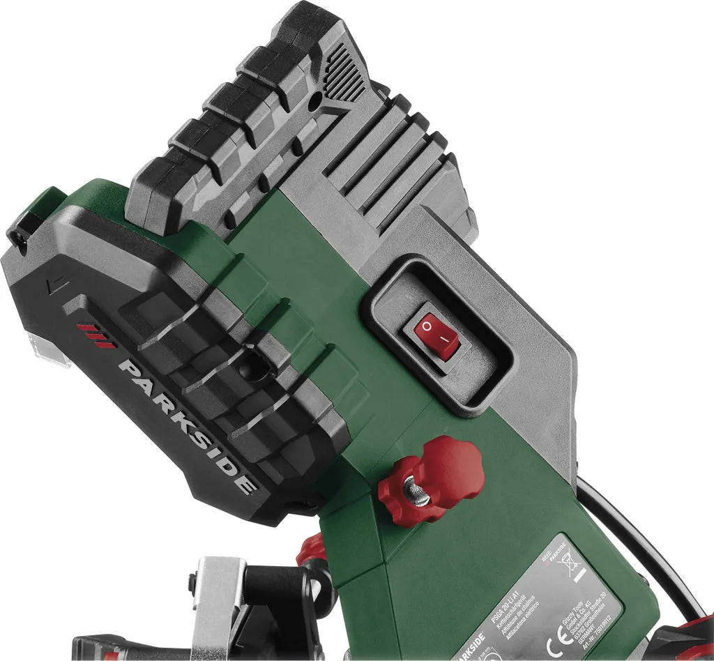 PARKSIDE® 20 V акумулаторна машина за заточване на верижни триони »PSGA 20-Li A1«, без батерия и зарядно устройство