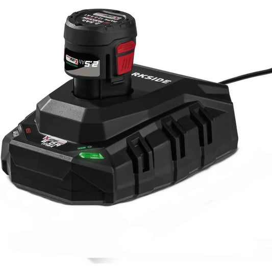 🔋 Акумулаторна литиево-йонна батерия PARKSIDE PERFORMANCE® 12 V / 2.5 Ah »PAPK 12 2.5 A1« Заедно със зарядно устройство »PLGK 12 6.0 A1«