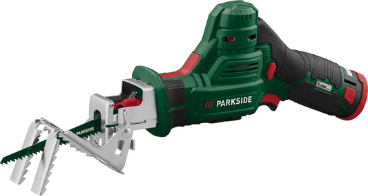 PARKSIDE® 12V PAAS 12 B2 Акумулаторен трион за рязане с батерия и зарядно устройство