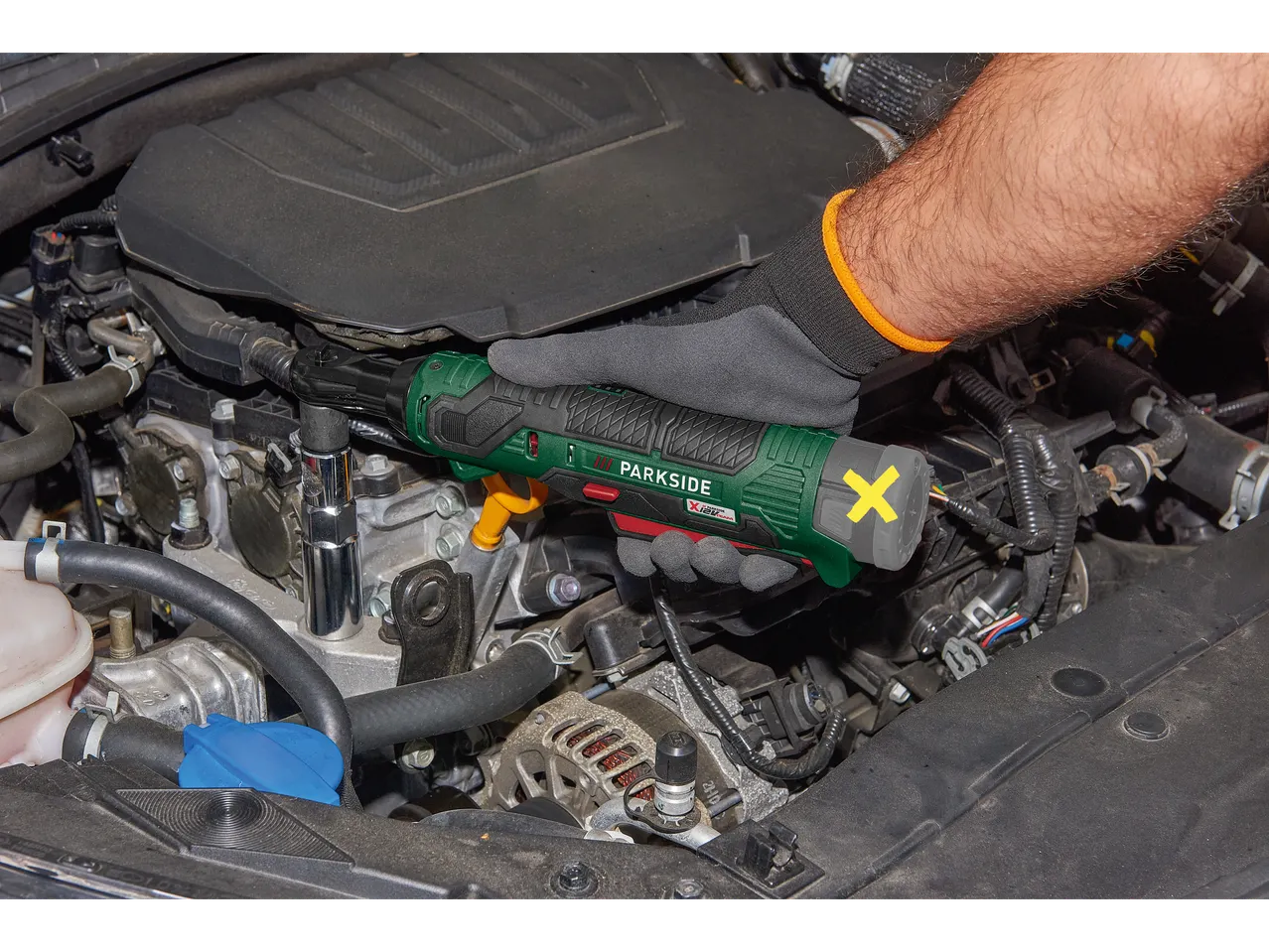 PARKSIDE® 12V акумулаторна тресчотка 《PAR 12 B1》без батерия и зарядно!!