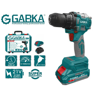 compare product 🔧 GABKA® Κρουστικό Δραπανοκατσάβιδο Μπαταρίας 21V GA88229A με 1 Μπαταρία & Φορτιστή