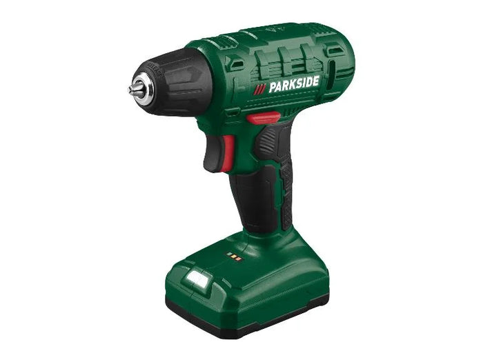 Акумулаторен винтоверт PARKSIDE 12V 1.5Ah PBSAE 12 A1 с USB-C кабел за зареждане