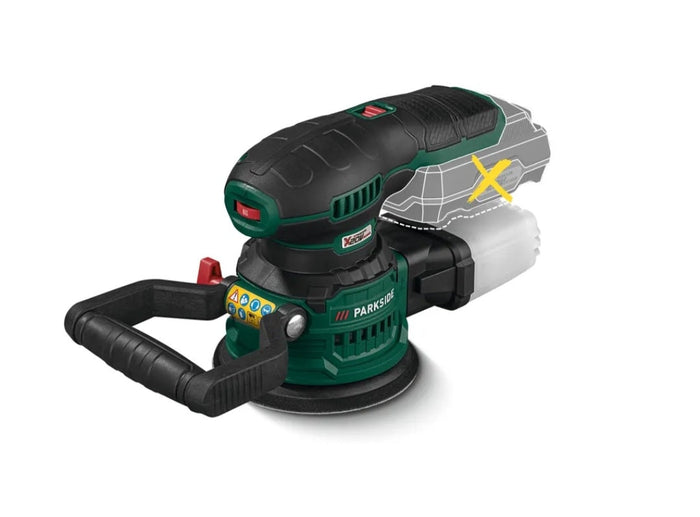 🛠 PARKSIDE 20 V акумулаторна ексцентрикова шлайфмашина "PAEXS 20-Li B2"