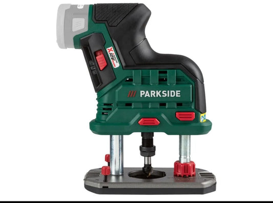 🛠 PARKSIDE® 12V акумулаторна вертикална рутерка »POFA 12 B3«, (без батерия и зарядно)