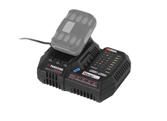 compare product ⚡️ PARKSIDE PERFORMANCE®️ интелигентно зарядно устройство за акумулаторни батерии 20 V / 12 A PLGS 2012 A1 [Без акумулаторна батерия]