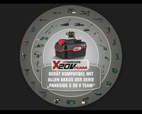 🔋 PARKSIDE PERFORMANCE 20 V интелигентна батерия »PAPS 208 A1«, 8 Ah, управлявана чрез приложението Lidl