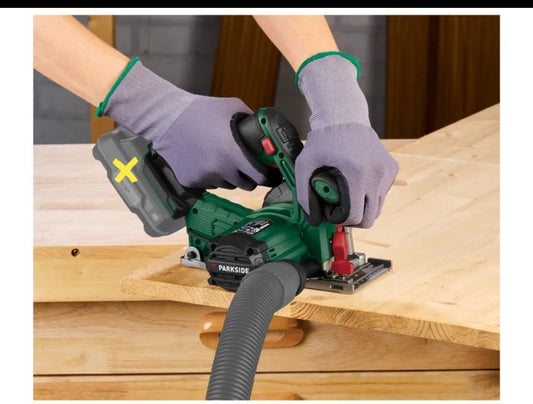 PARKSIDE® 20 V прецизен циркуляр за потапяне "PTS 20-Li B2", [без батерия и зарядно устройство]
