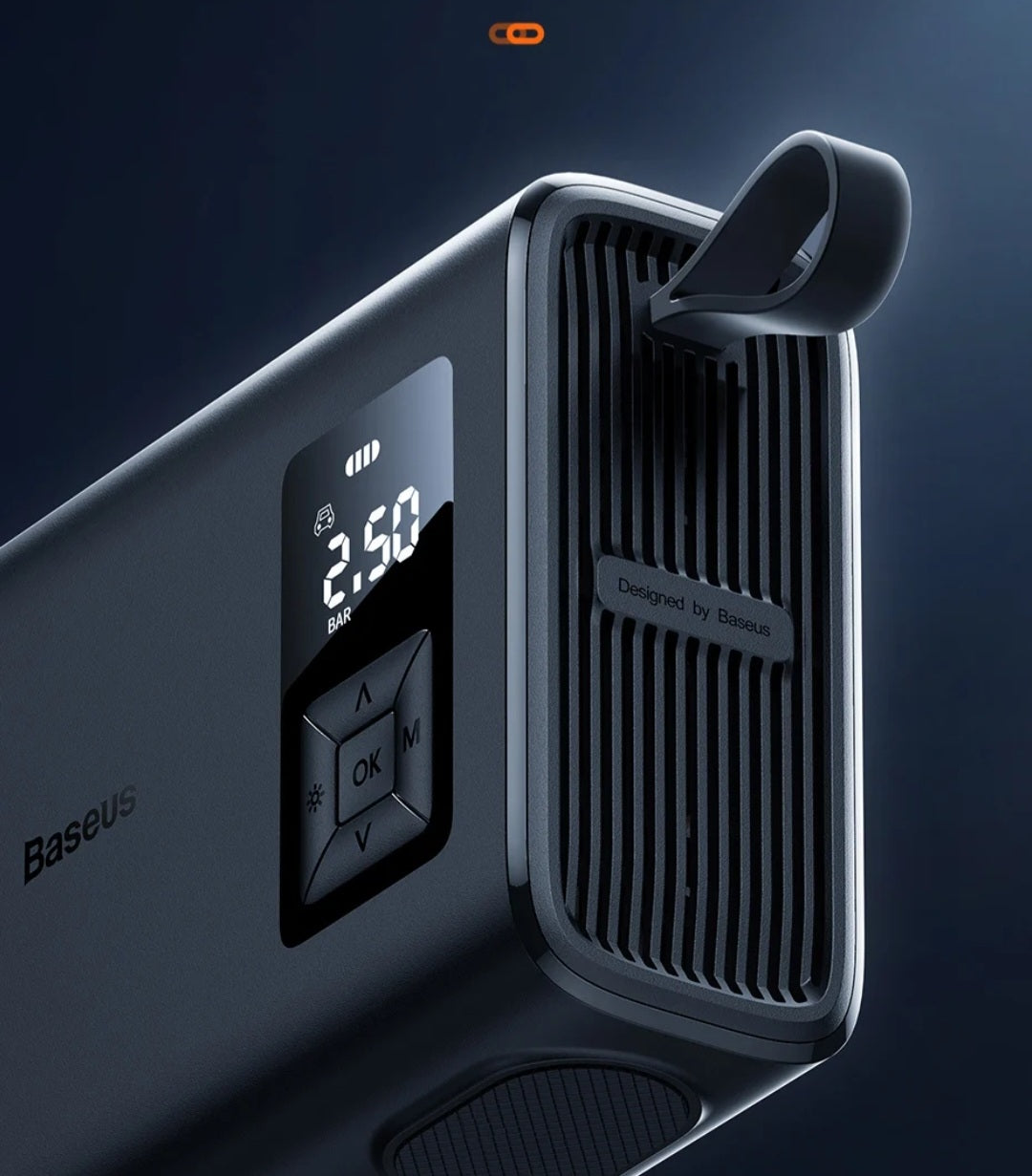 🌪 Презареждаща се преносима помпа за гуми Baseus Mega EnergyPump 6000mAh с LED фенерче/PowerBank!!