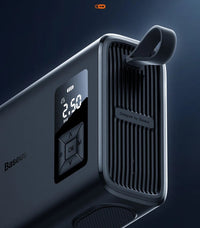 🌪 Презареждаща се преносима помпа за гуми Baseus Mega EnergyPump 6000mAh с LED фенерче/PowerBank!!