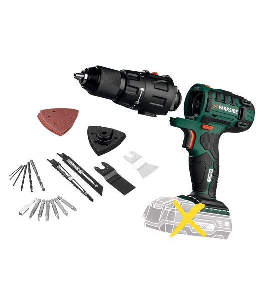 🛠 PARKSIDE®️ 20V PKGA 20-li C2 Акумулаторен мултифункционален инструмент Без батерия, без зарядно!!
