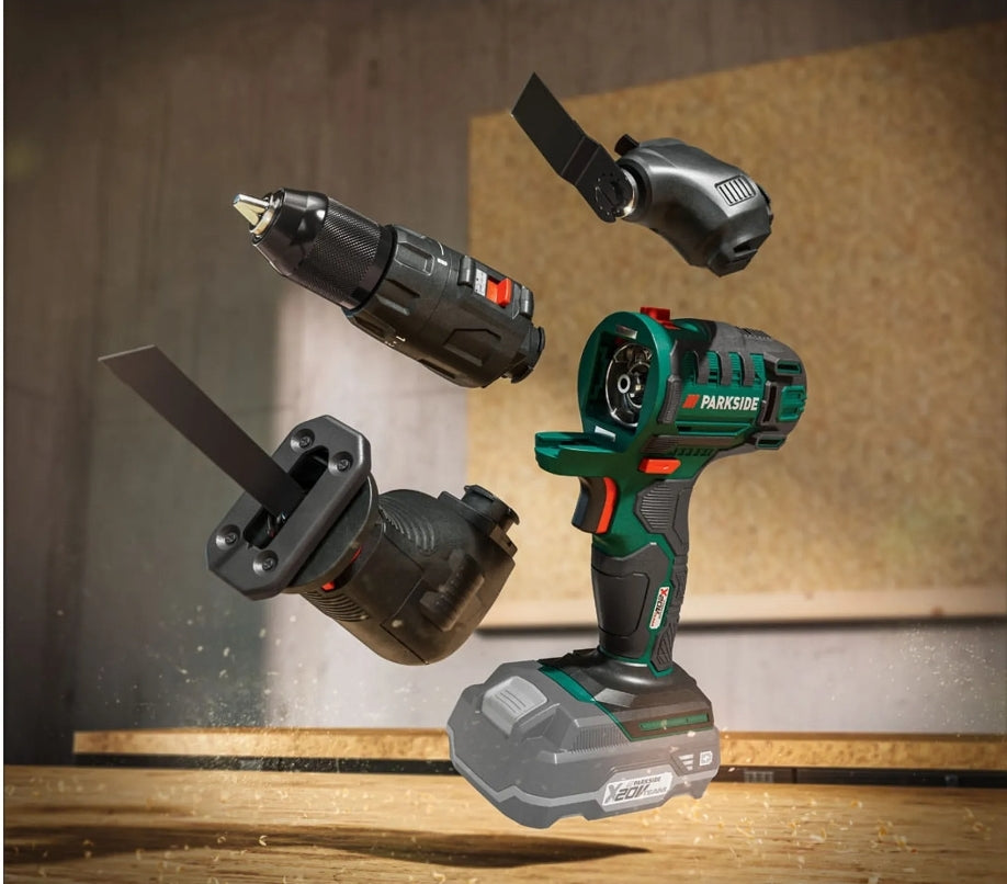 🛠 PARKSIDE®️ 20V PKGA 20-li C2 Акумулаторен мултифункционален инструмент Без батерия, без зарядно!!