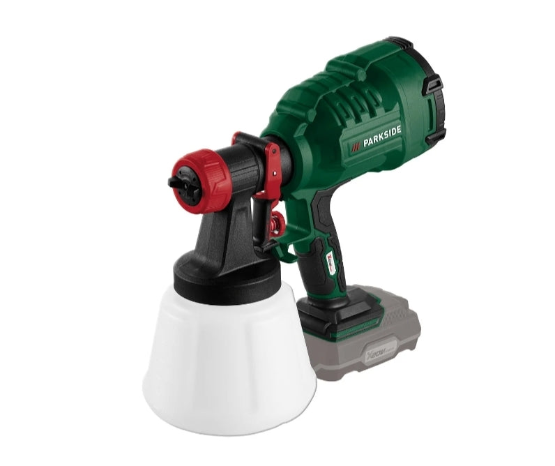 〽️ PARKSIDE® 20 V пистолет за боядисване с батерия »PFSA 20-Li B2«, без батерия и зарядно устройство