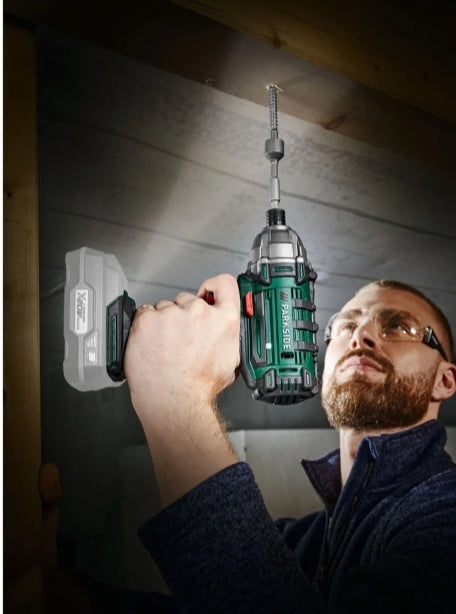 🛠 PARKSIDE®️ 20 V »PDSSA 20-Li B2« акумулаторен ударен гайковерт/винтоверт, без батерия и зарядно устройство