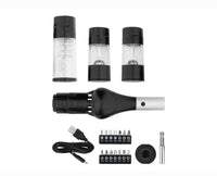 🛠 Комплект акумулаторни отвертки PARKSIDE® 4 V »PAS 4 D7«, с 4 аксесоара за барбекю