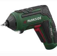 🛠 Комплект акумулаторни отвертки PARKSIDE® 4 V »PAS 4 D7«, с 4 аксесоара за барбекю