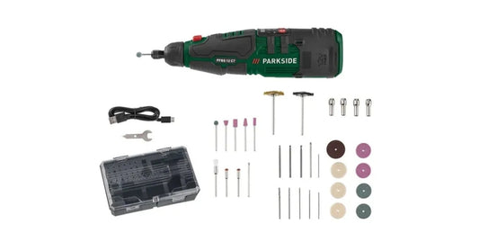 🖍 PARKSIDE®️ PFBS 12 C7 Акумулаторна 12V шлайфмашина и бормашина