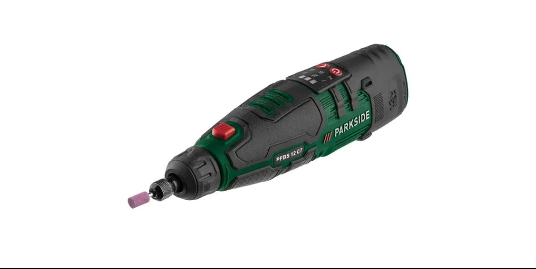 🖍 PARKSIDE®️ PFBS 12 C7 Акумулаторна 12V шлайфмашина и бормашина