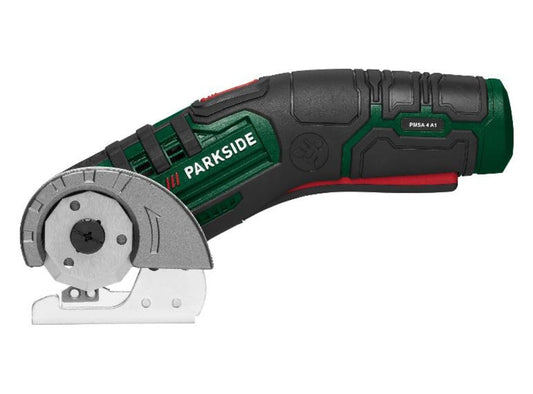✂️ PARKSIDE® 4 V акумулаторна мултифункционална резачка »PMSA 4 A1«, с USB кабел за зареждане