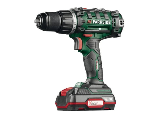 🛠 PARKSIDE® 20 V „PABS 20-Li G8“ акумулаторна бормашина/винтоверт, със зарядно за батерията и БЕЗПЛАТНИ битове и свредла!!
