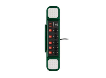 compare product 🔌🔦 PARKSIDE® LED работна лампа »PASD 3680 A1«, с 5-гнездова разклонител с ВКЛ./ИЗКЛ.