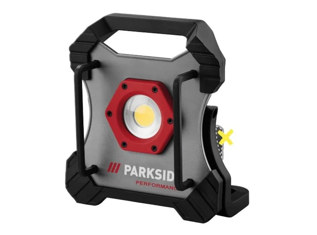 🔦 PARKSIDE PERFORMANCE® 20 V LED прожектор с батерия »PPBSTA 20-Li A1«, без батерия и шаси, със захранване