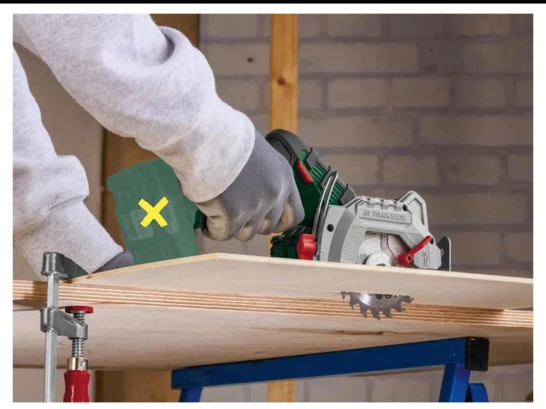 PARKSIDE® 12 V акумулаторен циркуляр „PHKSA 12 B3“, без батерия и зарядно устройство