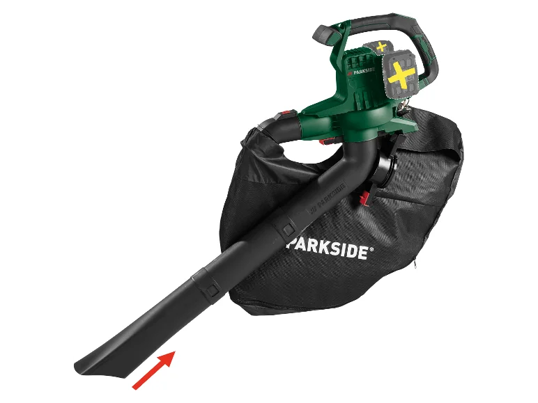 🌬 PARKSIDE® 40V безжична прахосмукачка/духалка за листа – PLSA 40-Li D3