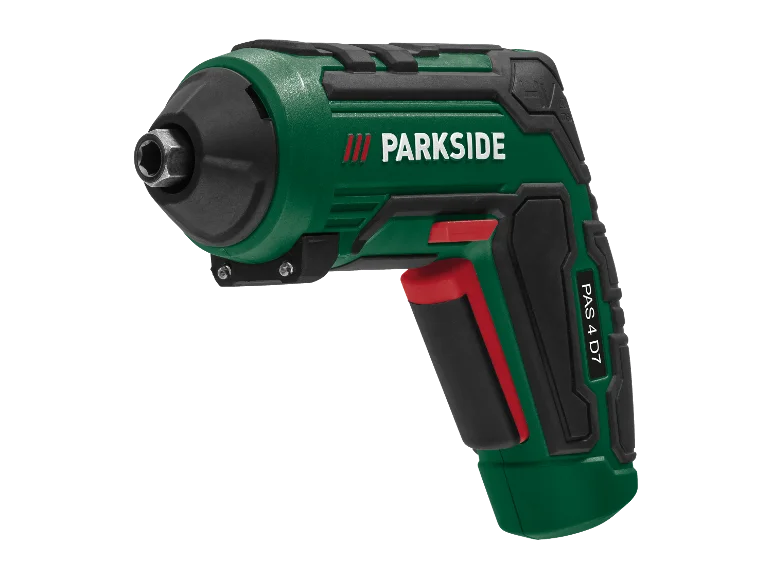 PARKSIDE® 4V акумулаторна отвертка »PAS 4 D7«, с батерия и заряден кабел