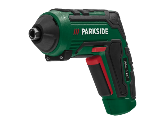 PARKSIDE® 4V акумулаторна отвертка »PAS 4 D7«, с батерия и заряден кабел