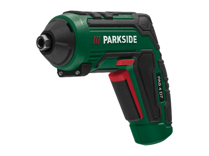 PARKSIDE® 4V акумулаторна отвертка »PAS 4 D7«, с батерия и заряден кабел